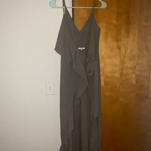 Tularosa wrap green dress
